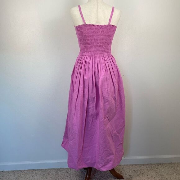 NWOT Free People Pink Midi Dress Size M - Picture 7 of 10